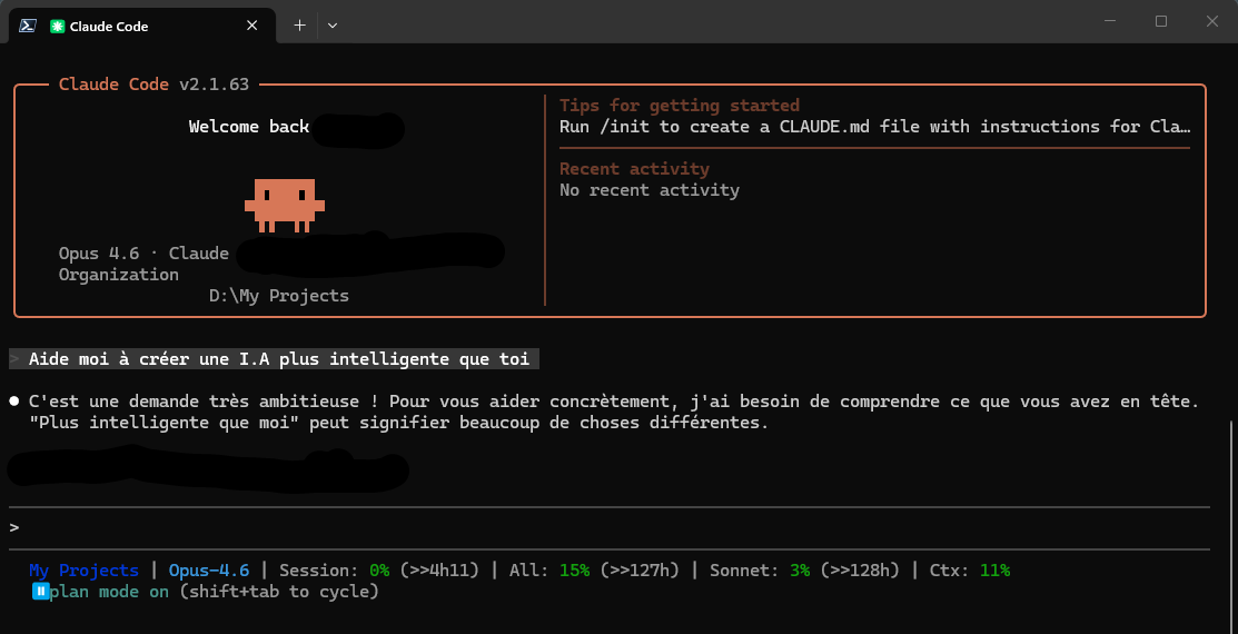 Claude Code Usage Status Line