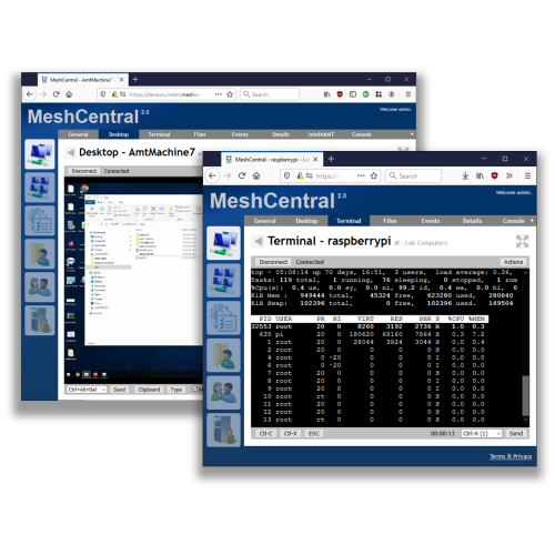 Marre de TeamViewer ? SplashTop ? Découvrez MeshCentral !